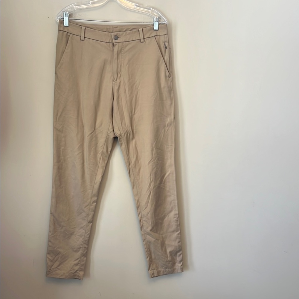 Lululemon Commission Pant Classic Qwick Chino size 32 in Desert Sand - Picture 3 of 8